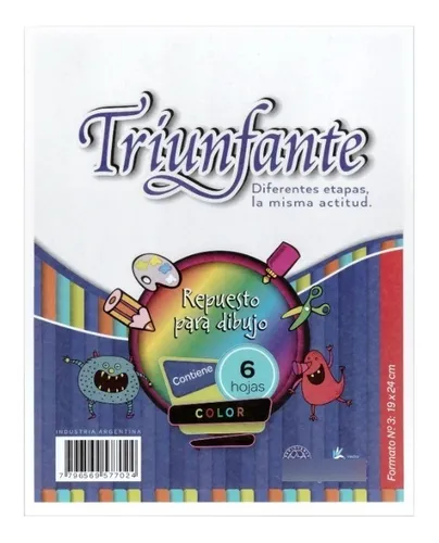 REPUESTO PARA DIBUJO N°3 TRIUNFANTE