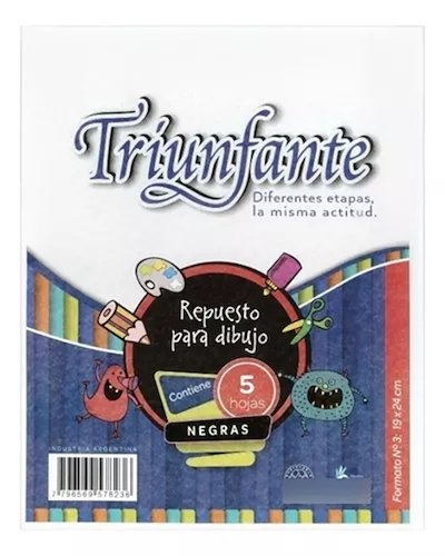 REPUESTO PARA DIBUJO N°3 TRIUNFANTE