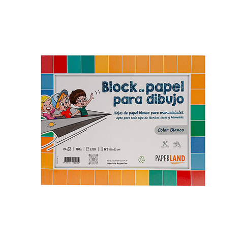 REPUESTO PARA DIBUJO N°5 BLANCO PAPERLAND