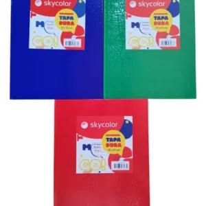 CUADERNO SKYCOLOR A3 TAPA DURA 50 HOJAS, RAYADOS