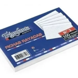 FICHAS TRIUNFANTE RAYADAS N°3 Y N°2
