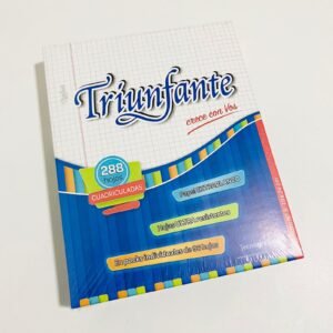 REPUESTO TRIUNFANTE 288 HOJAS 90 GRAMOS, RAYADAS/CUADRICULADAS