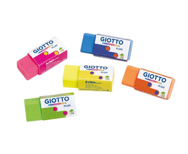 GOMA GIOTTO FLUO Y PASTEL