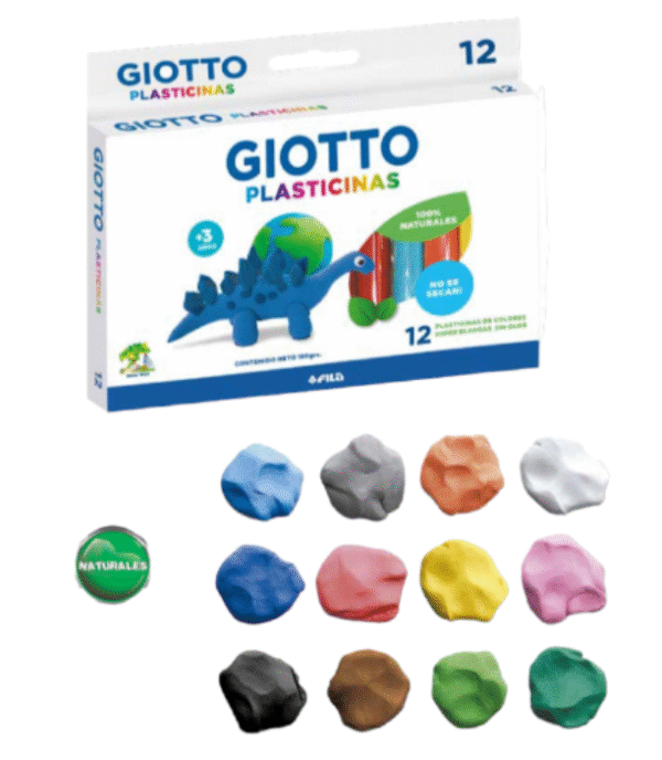 PLASTILINA GIOTTO X12 UND
