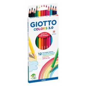 LAPICES DE COLORES GIOTTO 3.0 POR 12 COLORES