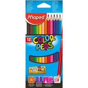 LAPICES DE COLORES MAPED COLOR PEPS X12 UND