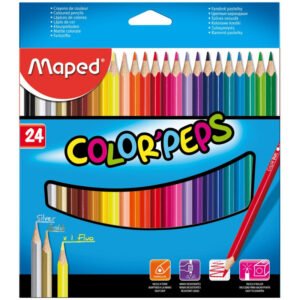 LAPICES DE COLORES MAPED COLOR PEPS X24 UND